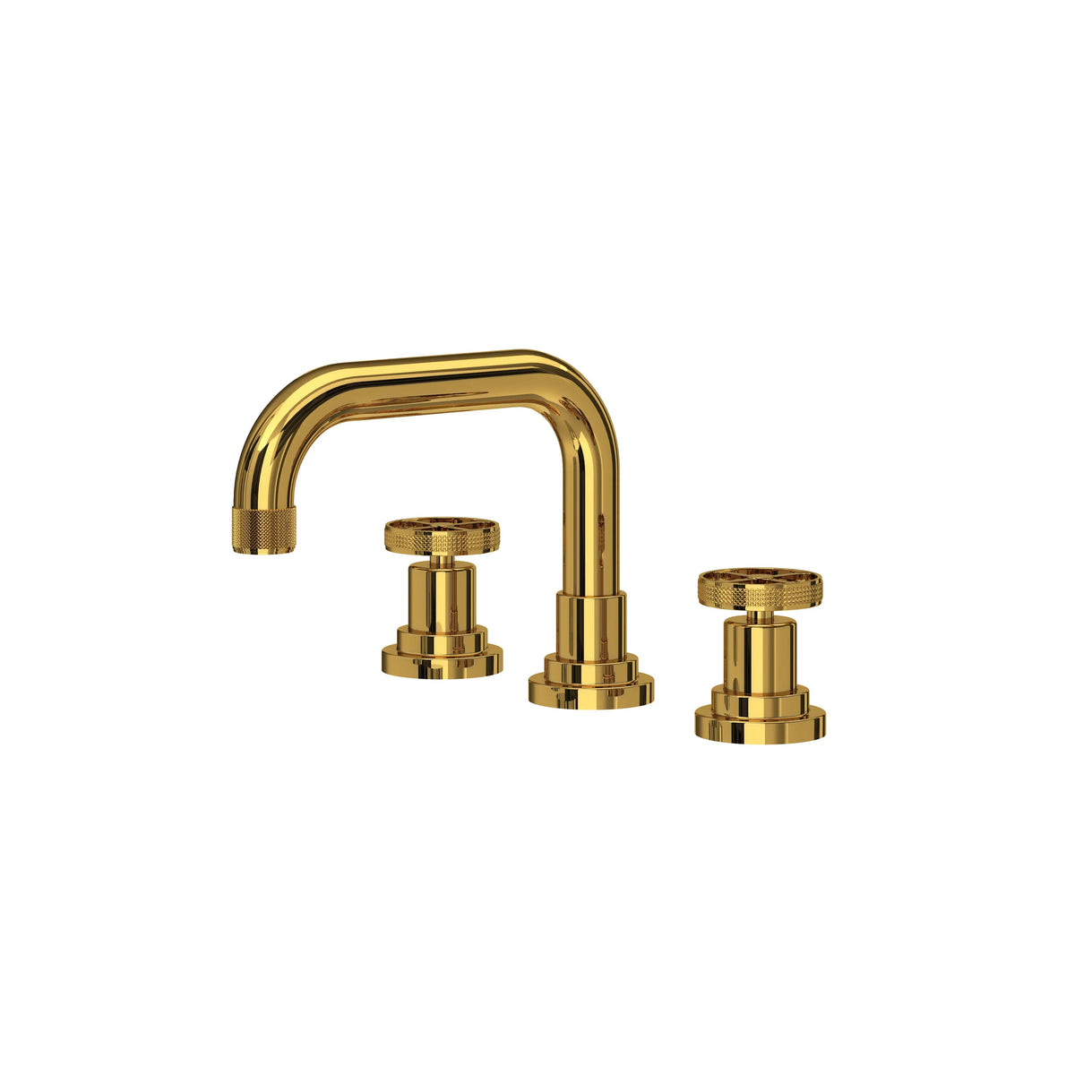 ROHL Campo Widespread Lavatory Faucet With U-Spout A3318IW - Unlacquered Brass