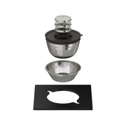 ROHL Colander And Mixing Bowl With Lid And Grating Inserts For Workstation Sinks COL03 - Unfinished