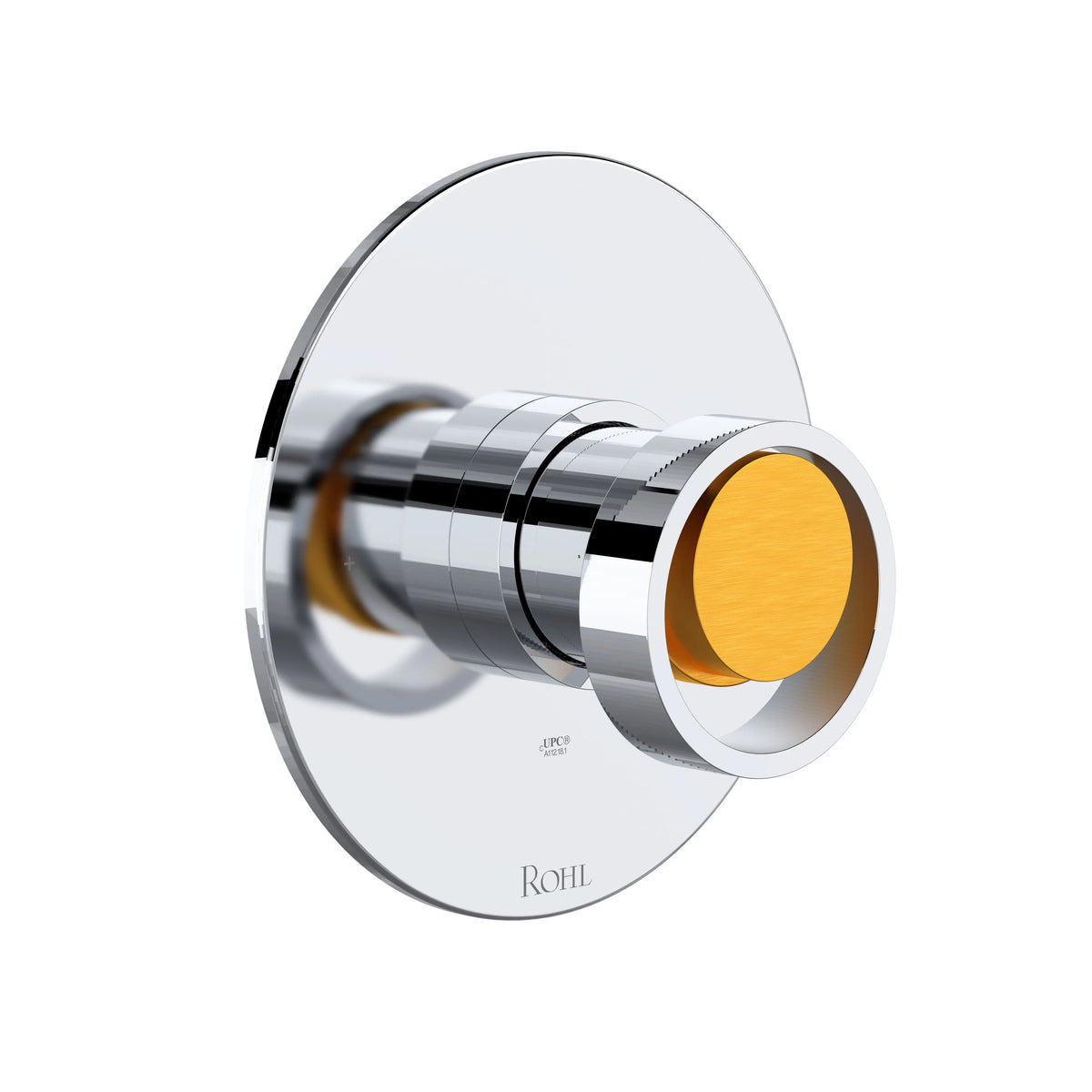 ROHL Eclissi 1/2" Pressure Balance Trim TEC51W1 - Polished Chrome/Satin Gold