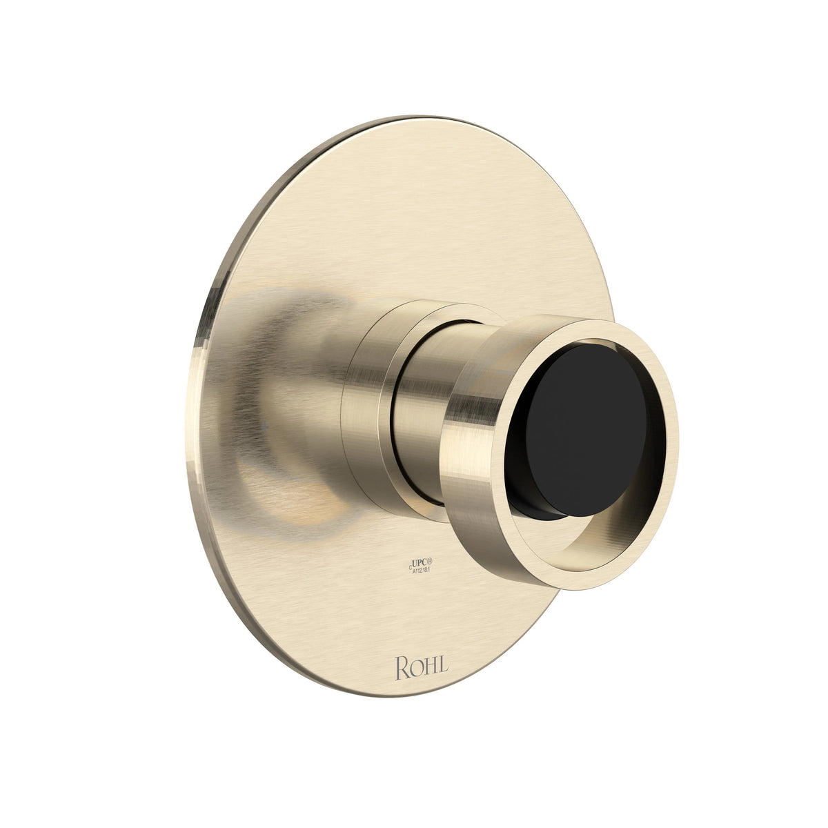 ROHL Eclissi 1/2" Pressure Balance Trim TEC51W1 - Satin Nickel/Matte Black
