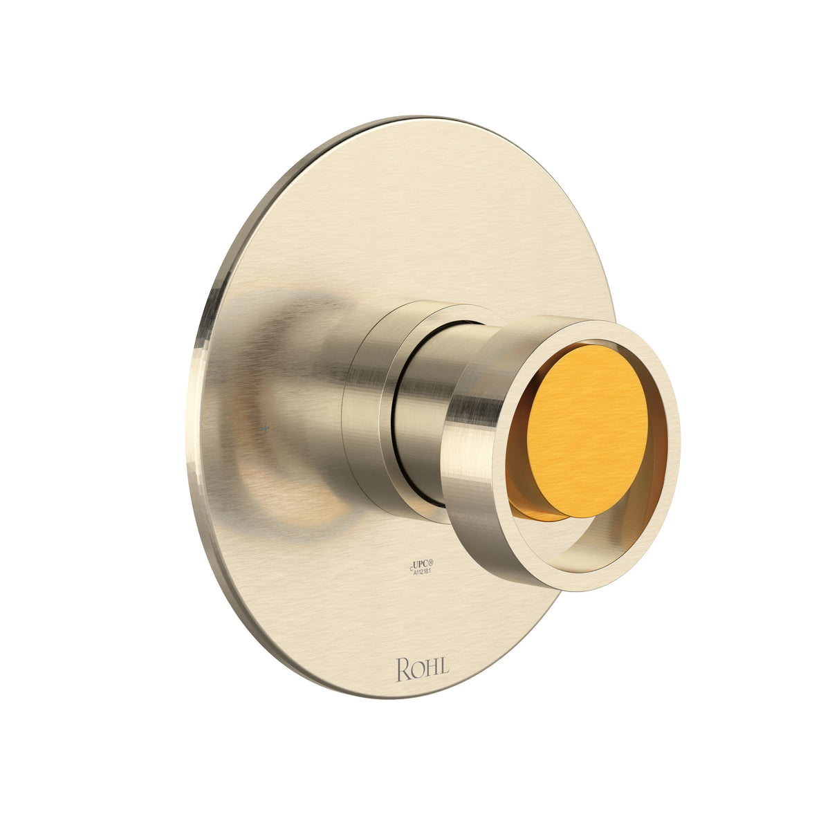 ROHL Eclissi 1/2" Pressure Balance Trim TEC51W1 - Satin Nickel/Satin Gold
