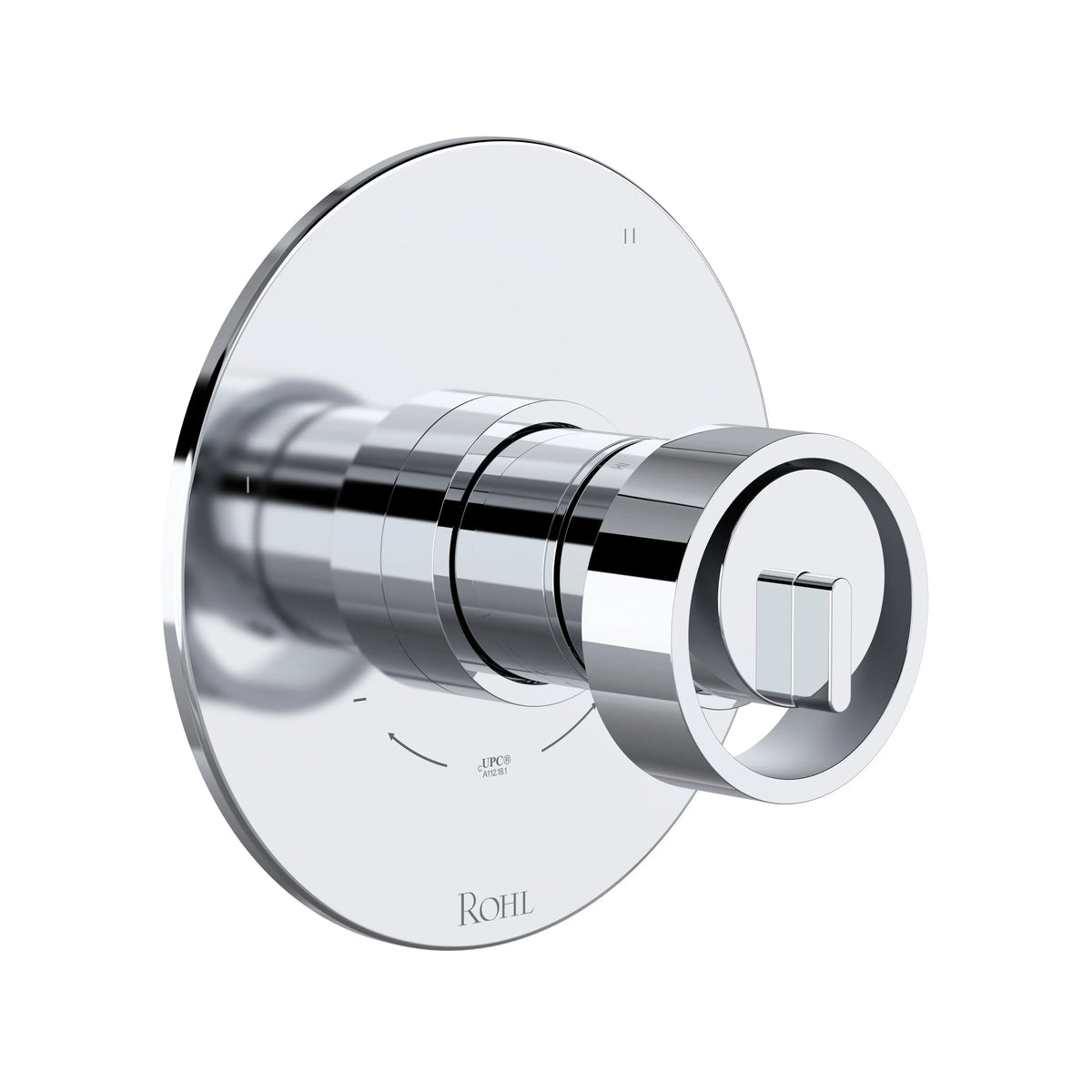ROHL Eclissi 1/2" Therm & Pressure Balance Trim With 3 Functions TEC47W1 - Polished Chrome