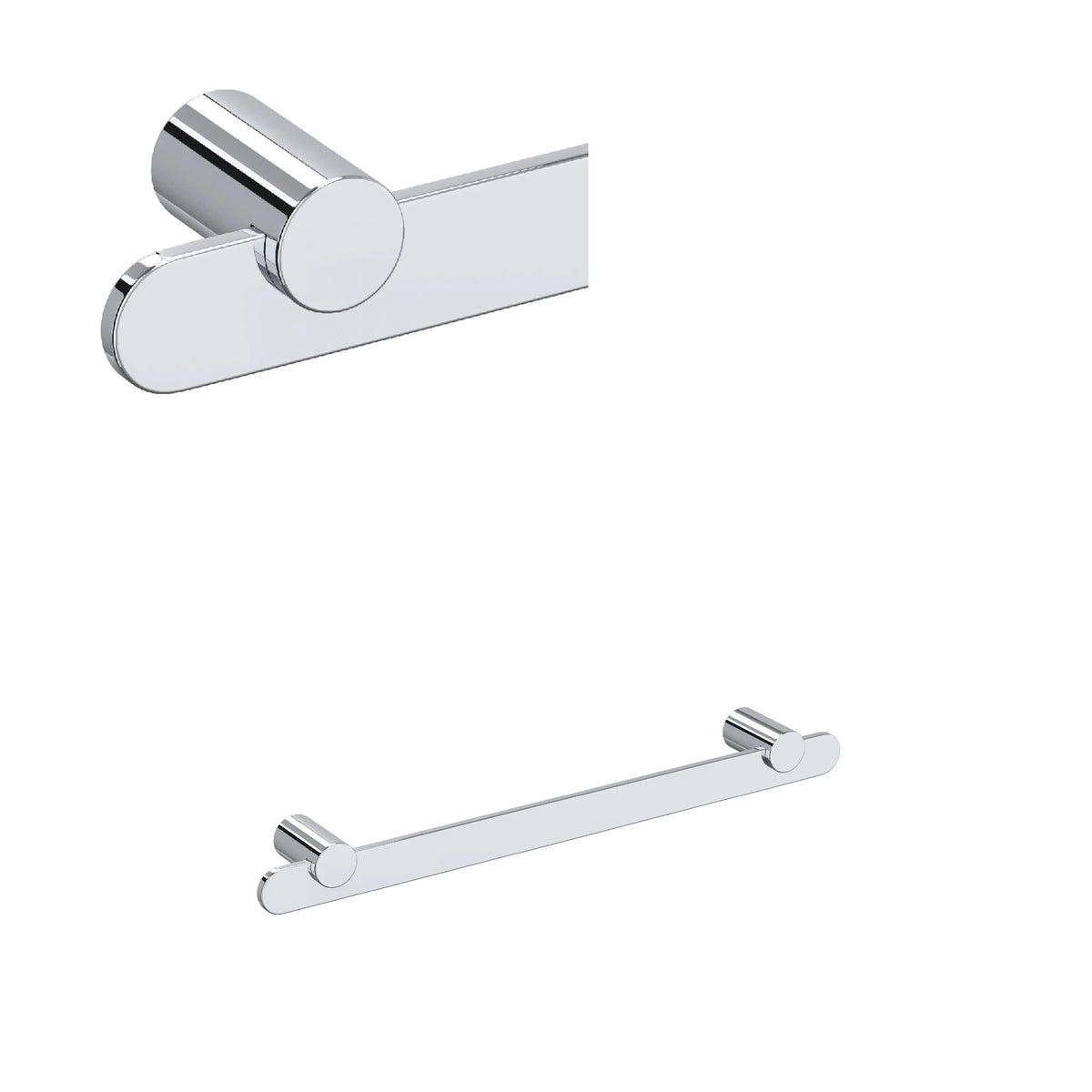 ROHL Eclissi 18" Towel Bar EC25WTB18 - Polished Chrome