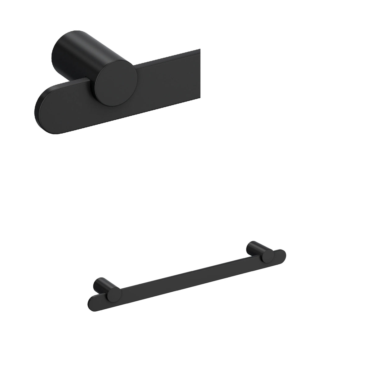 ROHL Eclissi 18" Towel Bar EC25WTB18 - Matte Black