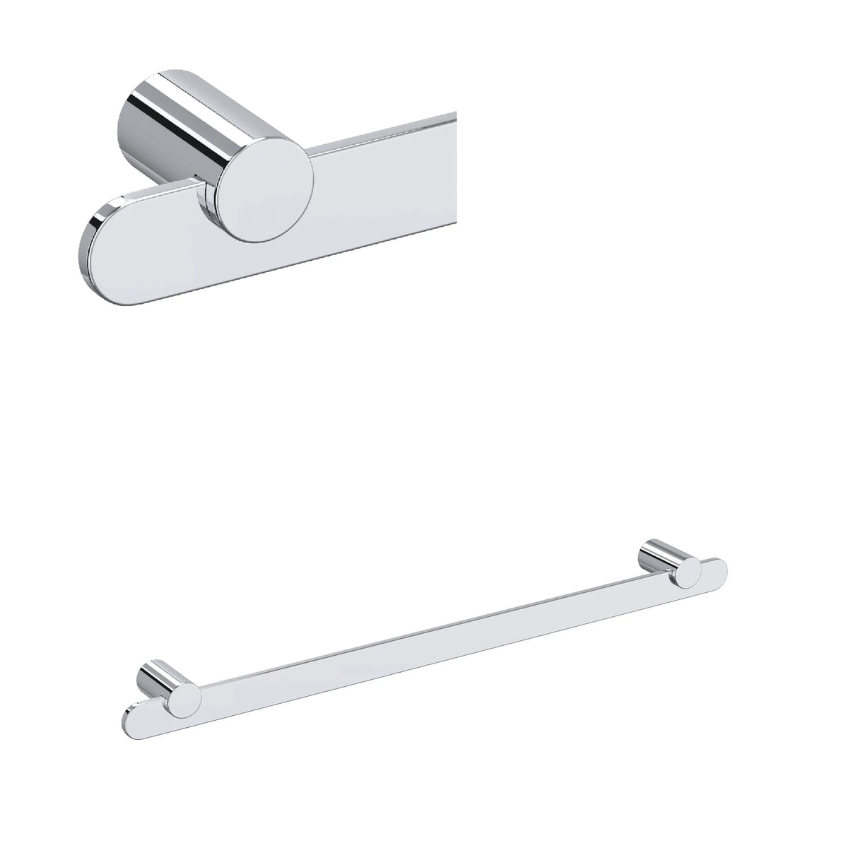 ROHL Eclissi 24" Towel Bar EC25WTB24 - Polished Chrome