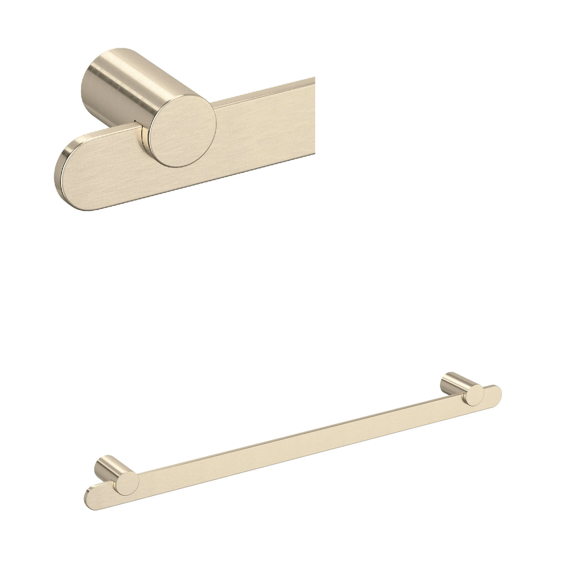 ROHL Eclissi 24" Towel Bar EC25WTB24 - Satin Nickel