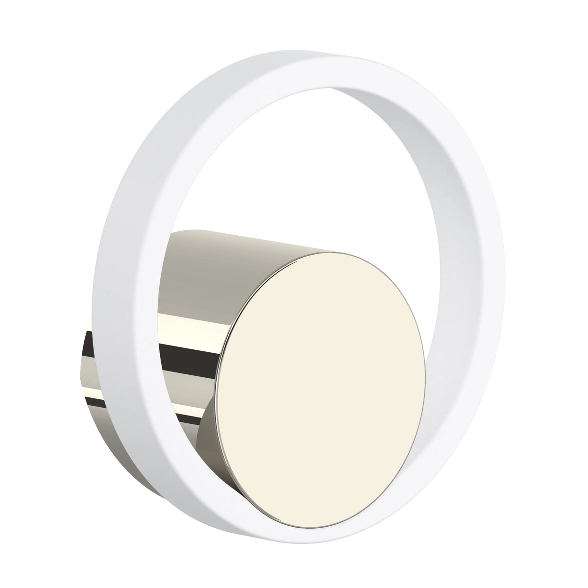 ROHL Eclissi Kitchen Faucet Handle EC81 - Polished Nickel/Matte White
