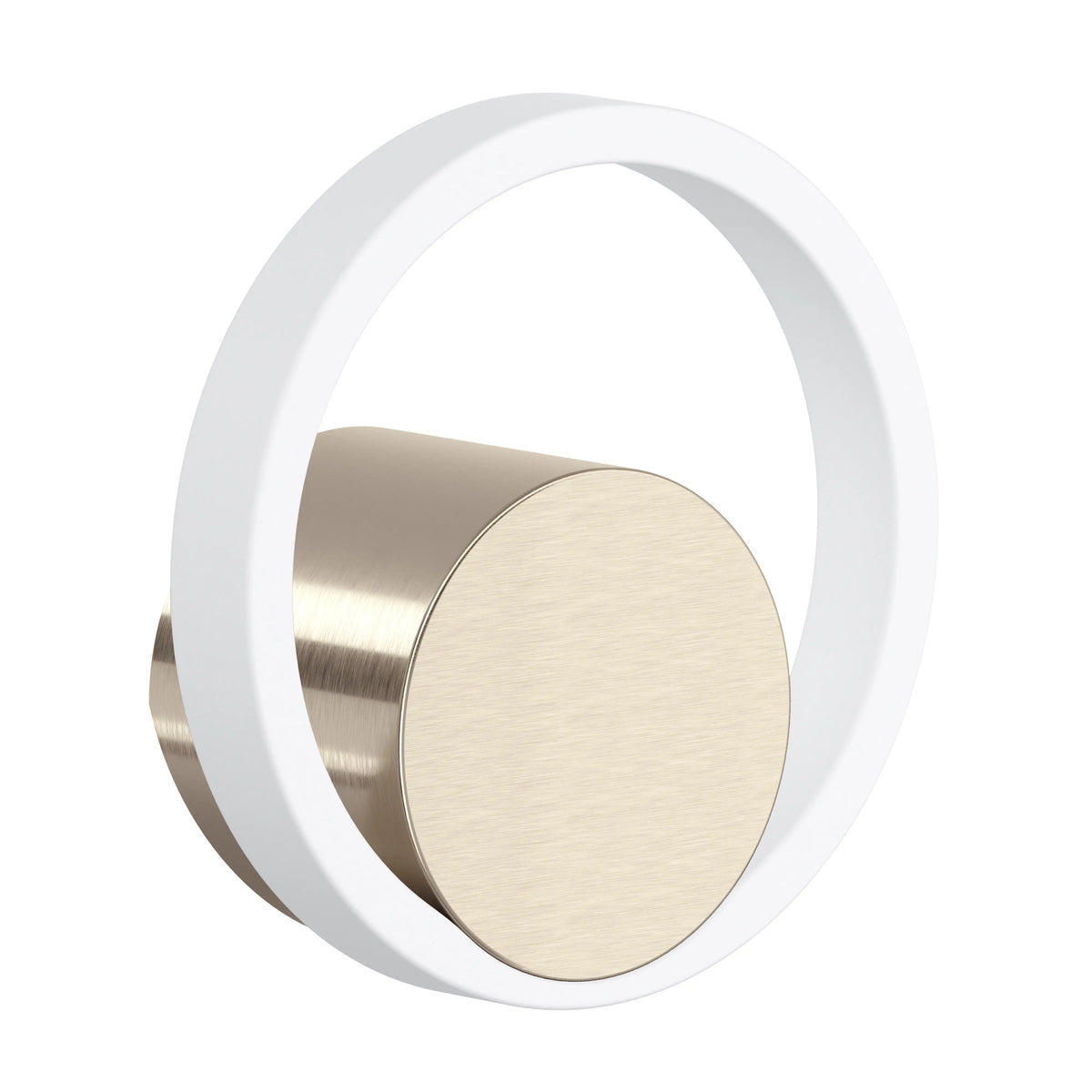 ROHL Eclissi Kitchen Faucet Handle EC81 - Satin Nickel/Matte White