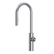 ROHL Eclissi Pull-Down Bar/Food Prep Kitchen Faucet With C-Spout - Less Handle EC65D1 - Polished Chrome