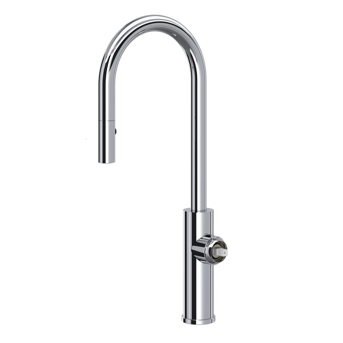 ROHL Eclissi Pull-Down Bar/Food Prep Kitchen Faucet With C-Spout - Less Handle EC65D1 - Polished Chrome