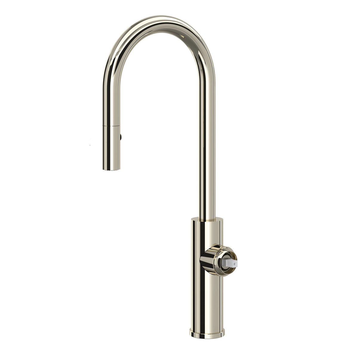 ROHL Eclissi Pull-Down Bar/Food Prep Kitchen Faucet With C-Spout - Less Handle EC65D1 - Polished Nickel