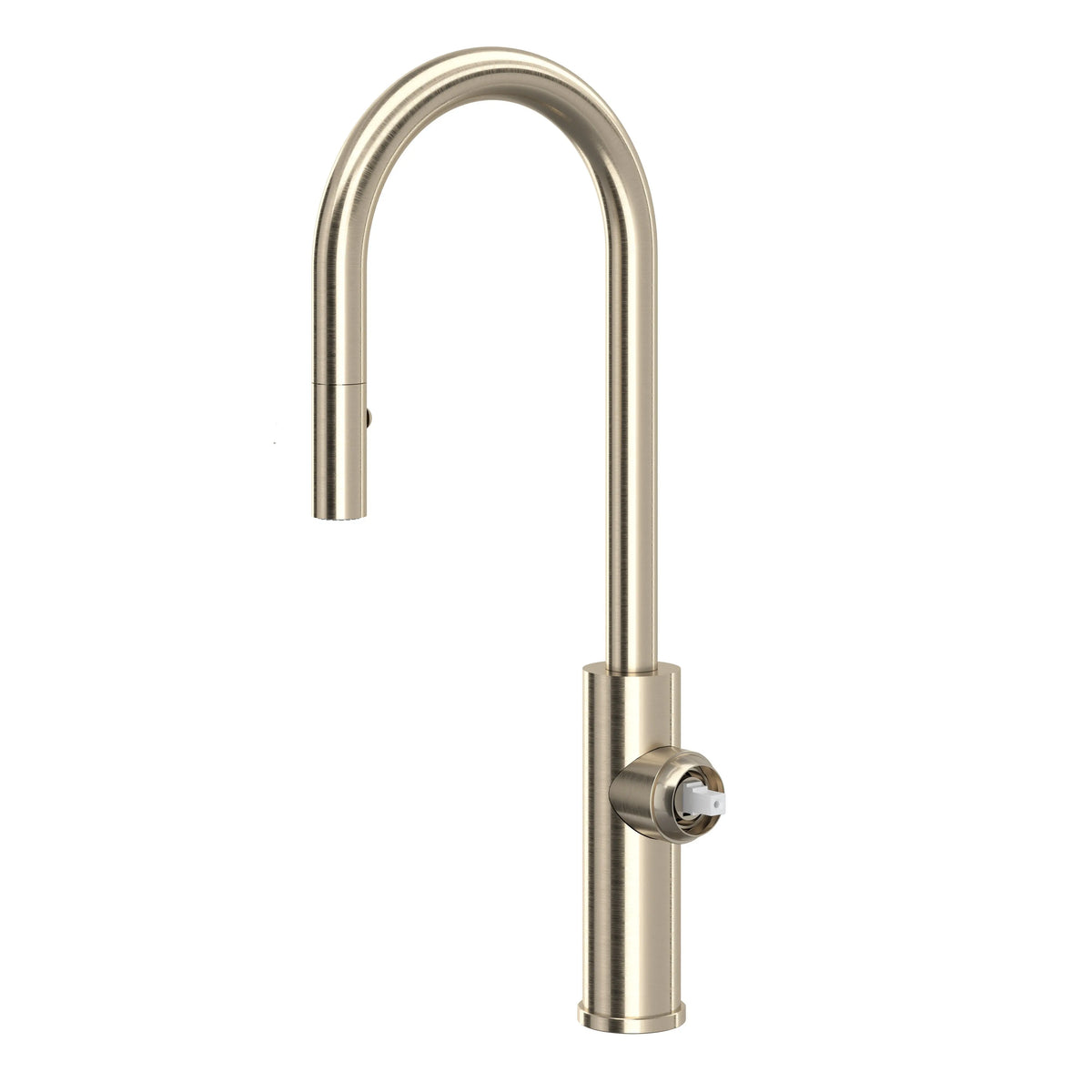 ROHL Eclissi Pull-Down Bar/Food Prep Kitchen Faucet With C-Spout - Less Handle EC65D1 - Satin Nickel