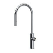 ROHL Eclissi Pull-Down Kitchen Faucet With C-Spout - Less Handle EC55D1 - Polished Chrome
