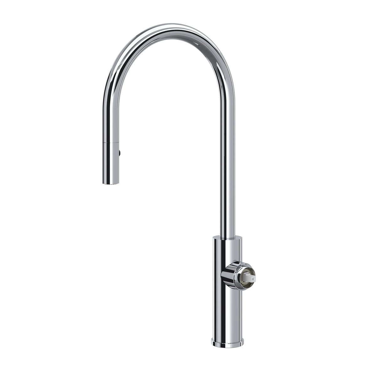 ROHL Eclissi Pull-Down Kitchen Faucet With C-Spout - Less Handle EC55D1 - Polished Chrome