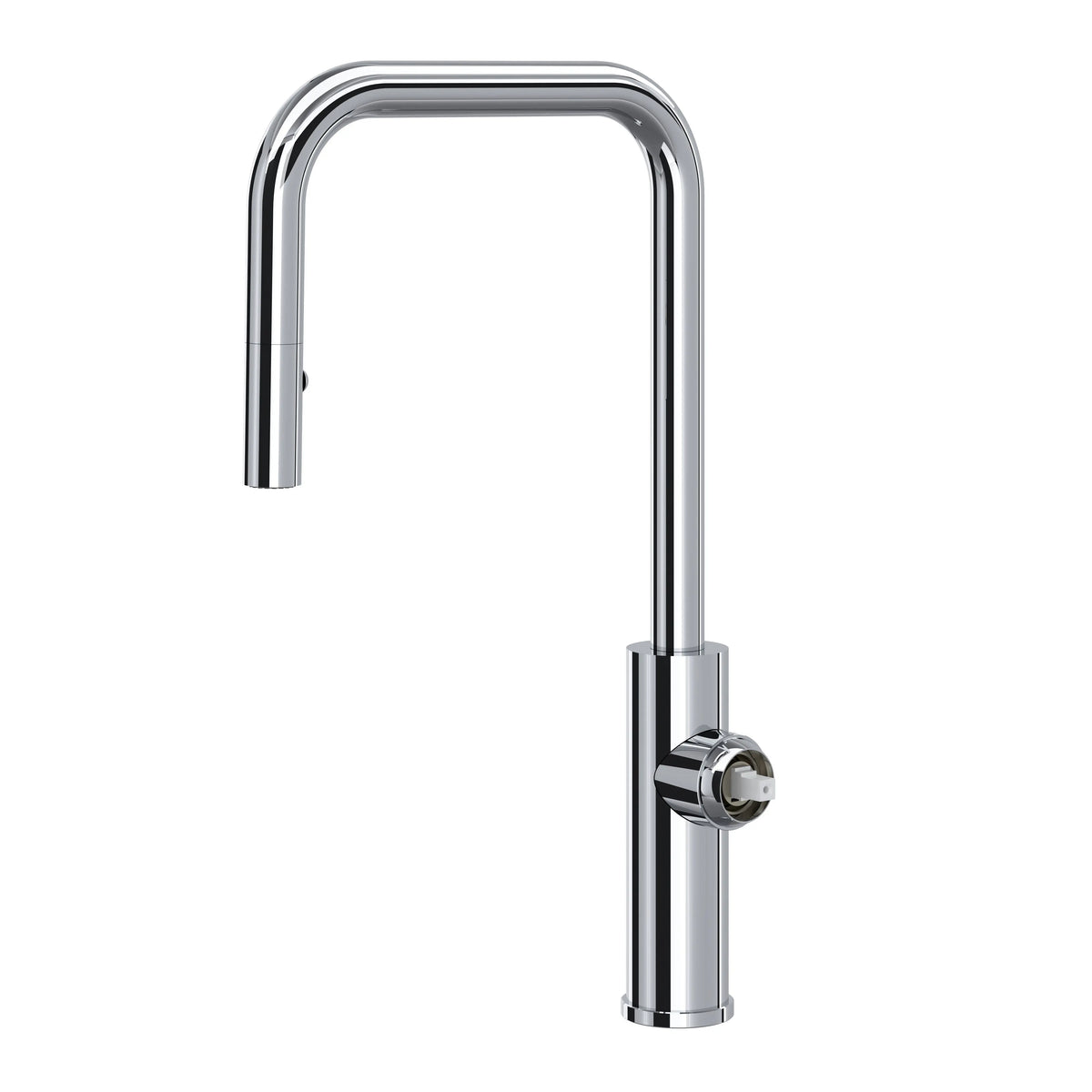 ROHL Eclissi Pull-Down Kitchen Faucet With U-Spout - Less Handle EC56D1 - Polished Chrome