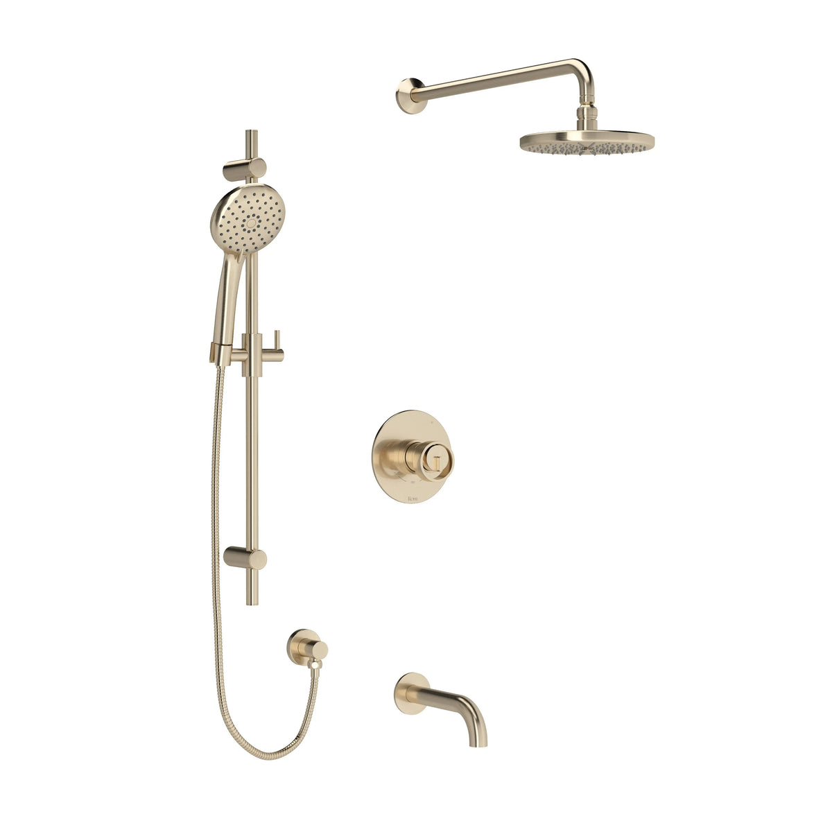 ROHL Eclissi Shower Kit 1345 Trim TKIT1345EC - Satin Nickel