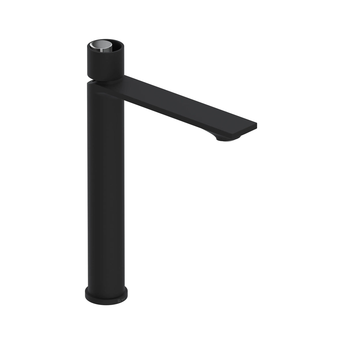 ROHL Eclissi Single Handle Tall Lavatory Faucet EC02D1 - Matte Black/Polished Chrome