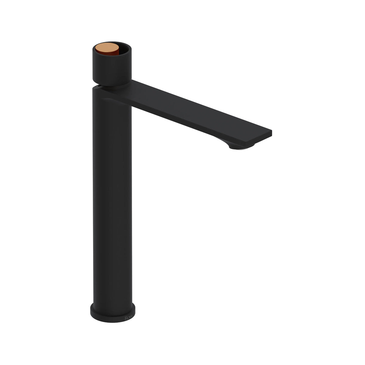 ROHL Eclissi Single Handle Tall Lavatory Faucet EC02D1 - Matte Black/Satin Gold