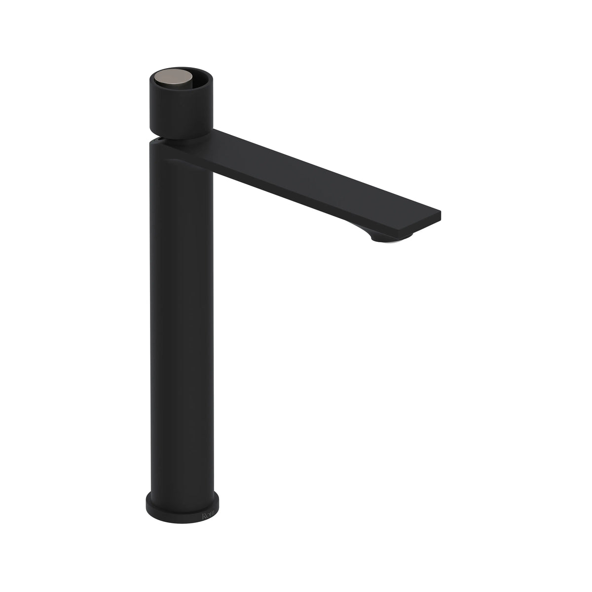 ROHL Eclissi Single Handle Tall Lavatory Faucet EC02D1 - Matte Black/Satin Nickel