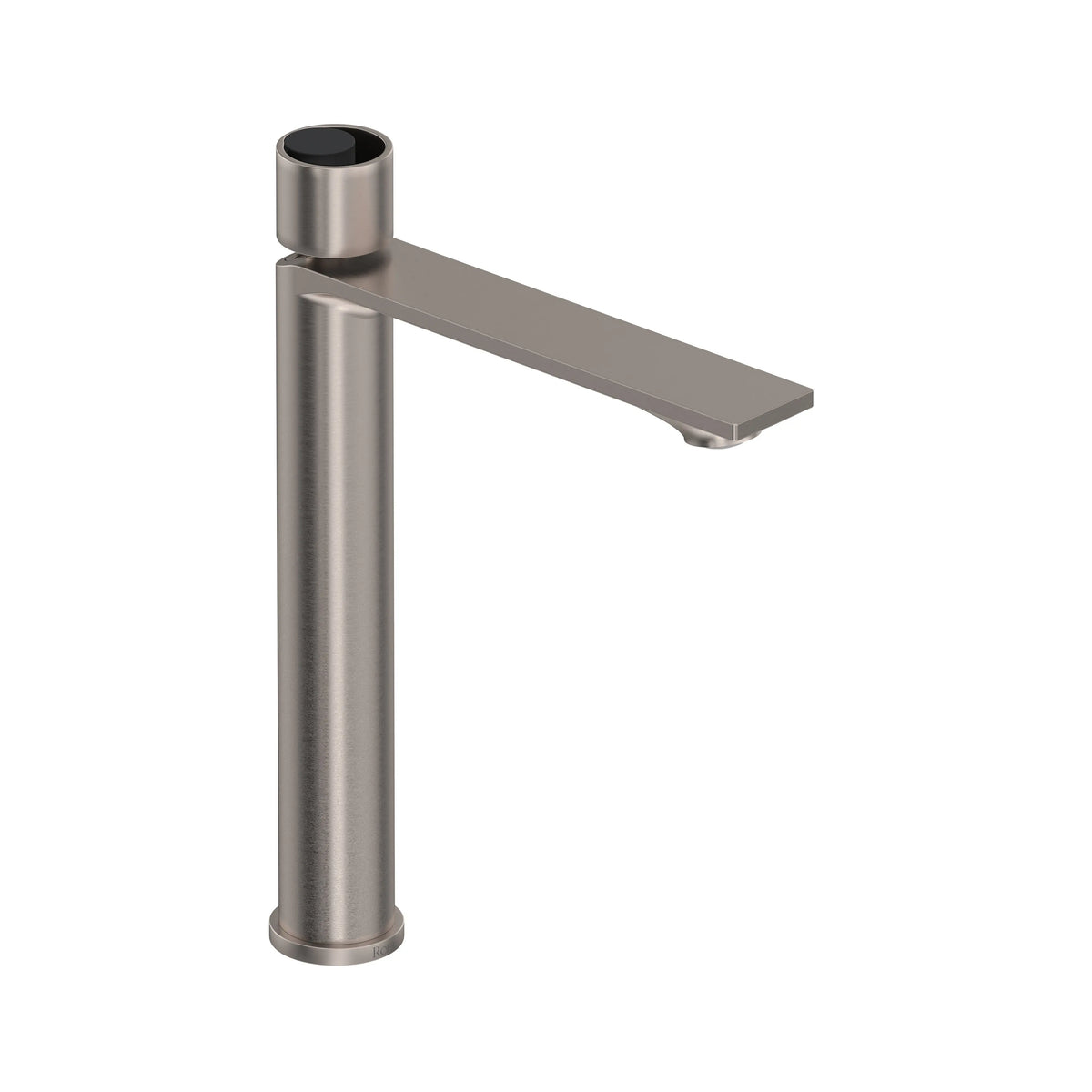 ROHL Eclissi Single Handle Tall Lavatory Faucet EC02D1 - Satin Nickel/Matte Black