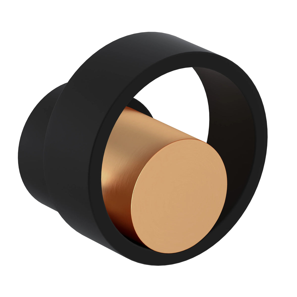 ROHL Eclissi Trim For Volume Control And Diverter EC18W2 - Matte Black/Satin Gold