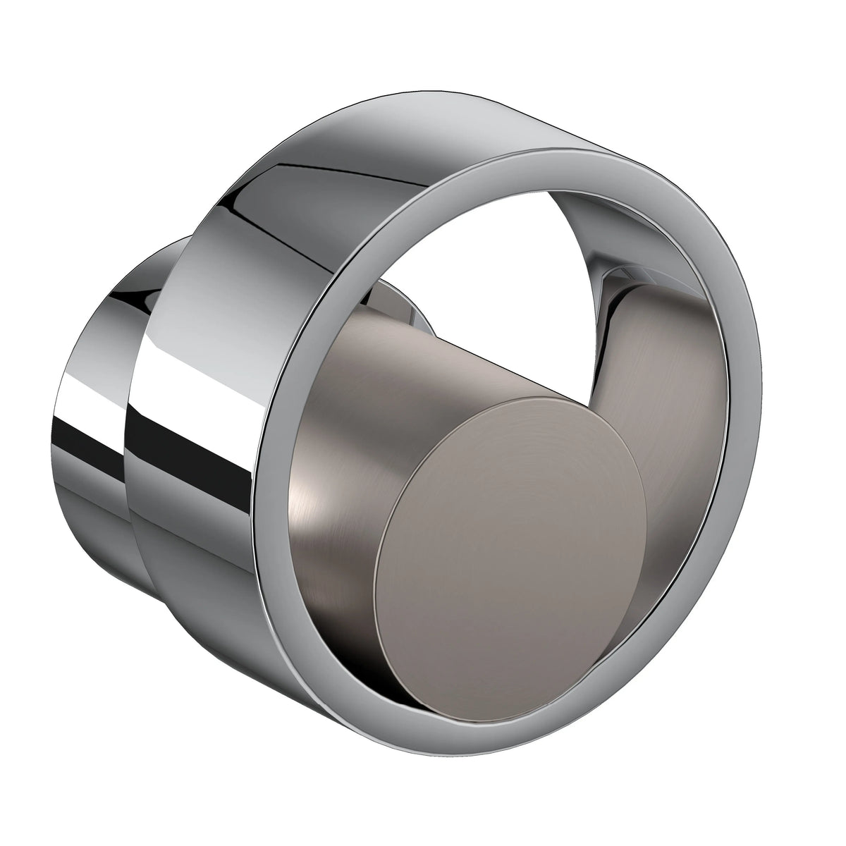 ROHL Eclissi Trim For Volume Control And Diverter EC18W2 - Polished Chrome/Satin Nickel