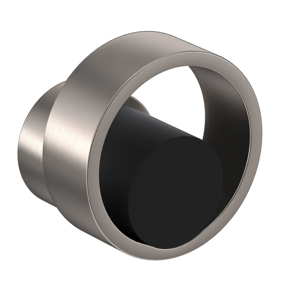 ROHL Eclissi Trim For Volume Control And Diverter EC18W2 - Satin Nickel/Matte Black