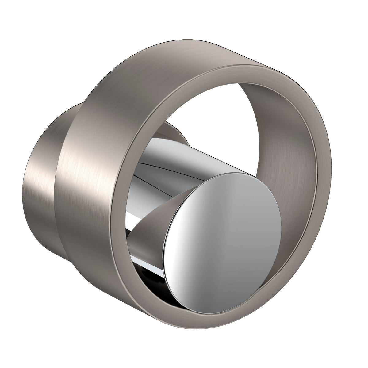 ROHL Eclissi Trim For Volume Control And Diverter EC18W2 - Satin Nickel/Polished Chrome