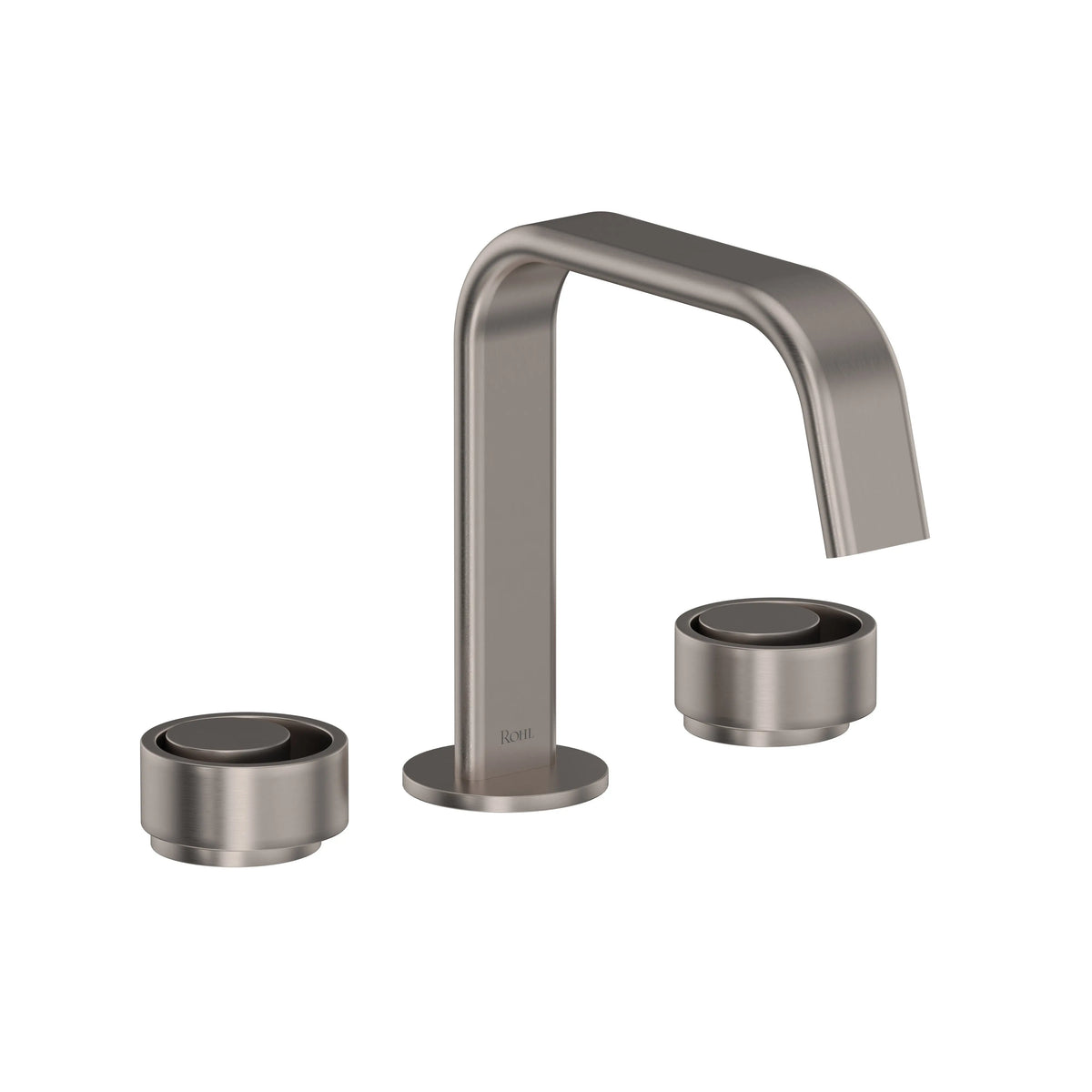 ROHL Eclissi Widespread Lavatory Faucet With U-Spout EC09D3 - Satin Nickel
