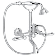 ROHL Exposed Wall Mount Tub Filler A1401LM - Polished Chrome