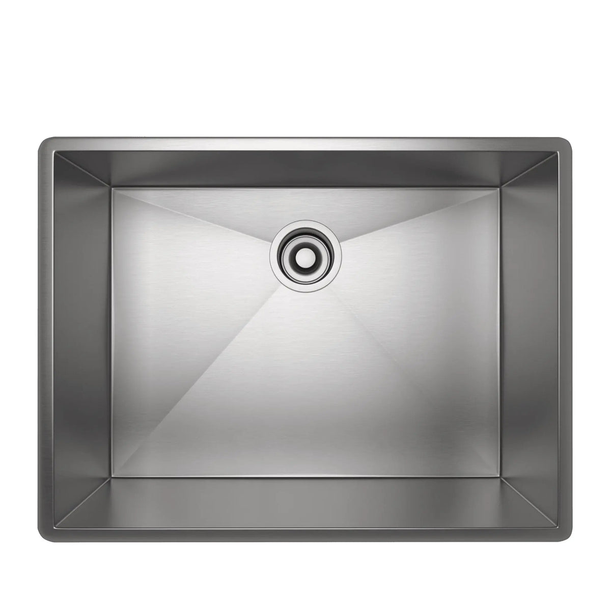 ROHL Forze 24" Single Bowl Stainless Steel Kitchen Sink RSS2418 - Brushed Stainless Steel