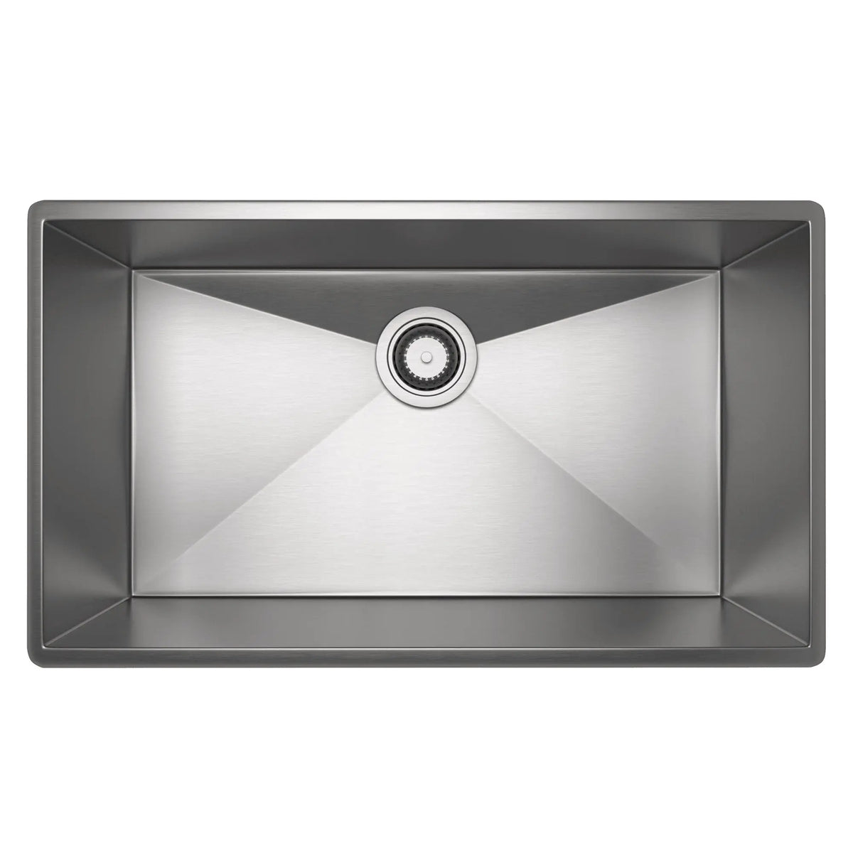 ROHL Forze 27" Single Bowl Stainless Steel Kitchen Sink RSS2716 - Brushed Stainless Steel