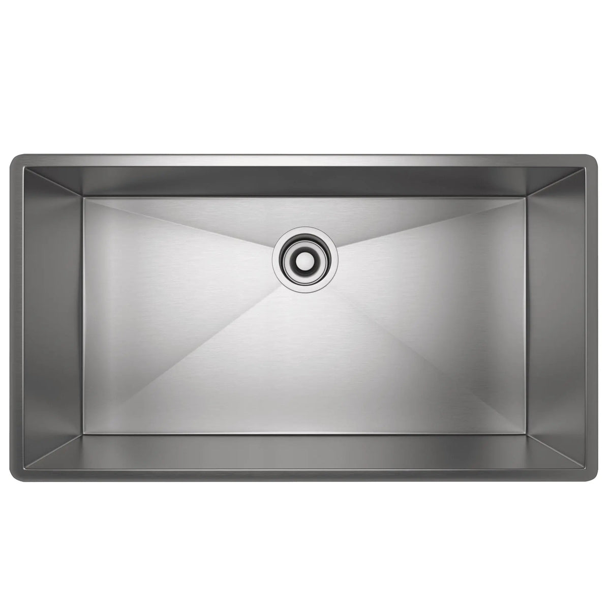 ROHL Forze 30" Single Bowl Stainless Steel Kitchen Sink RSS3016 - Brushed Stainless Steel