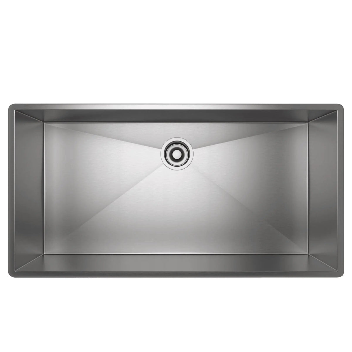 ROHL Forze 36" Single Bowl Stainless Steel Kitchen Sink RSS3618 - Brushed Stainless Steel