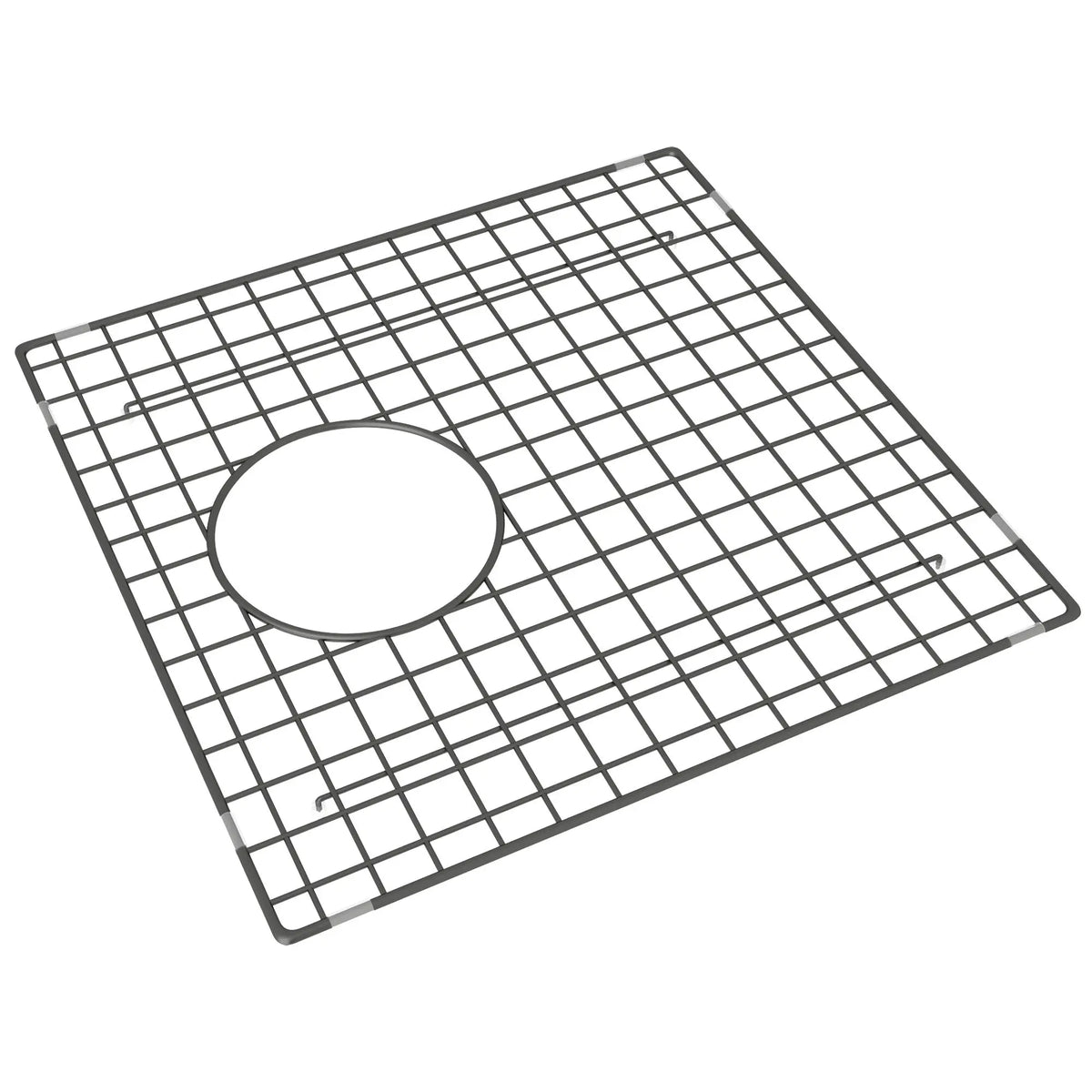 ROHL Forze Wire Sink Grid For RSS1515 Stainless Steel Sink WSGRSS1515 - Black Stainless Steel