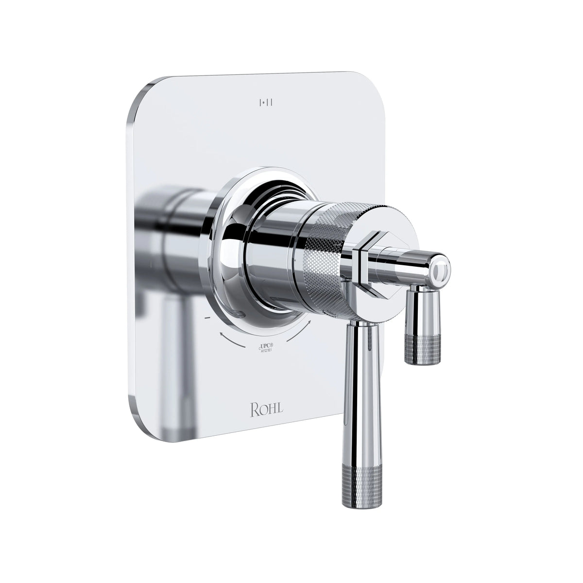 ROHL Graceline 1/2" Therm & Pressure Balance Trim With 3 Functions TMB23W1 - Polished Chrome