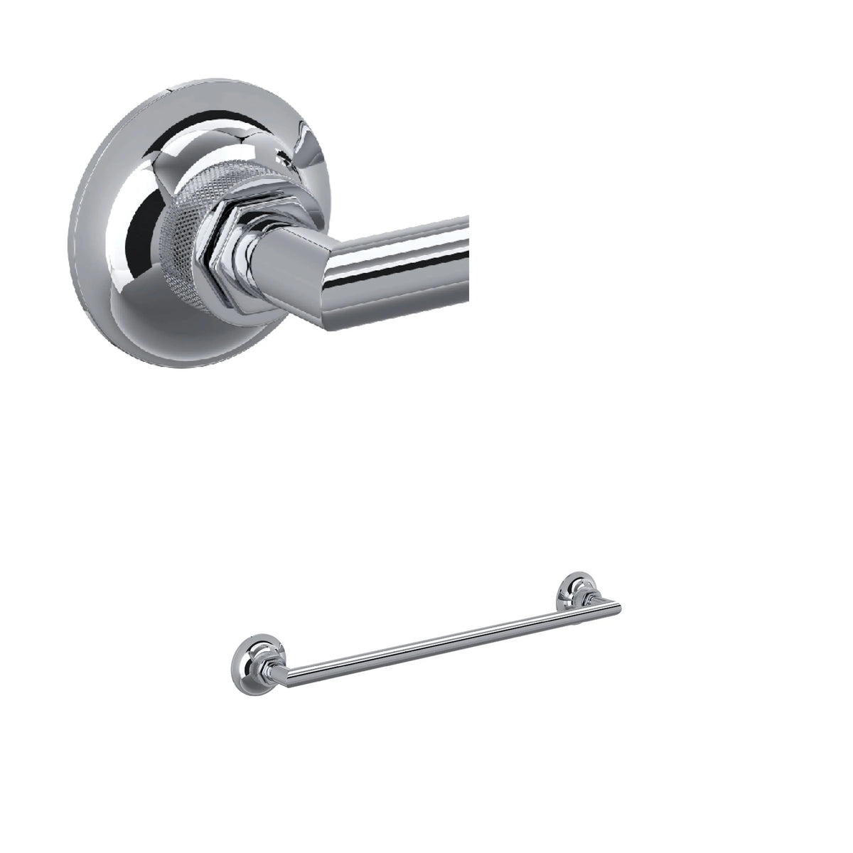 ROHL Graceline 18" Towel Bar MBG1/18 - Polished Chrome
