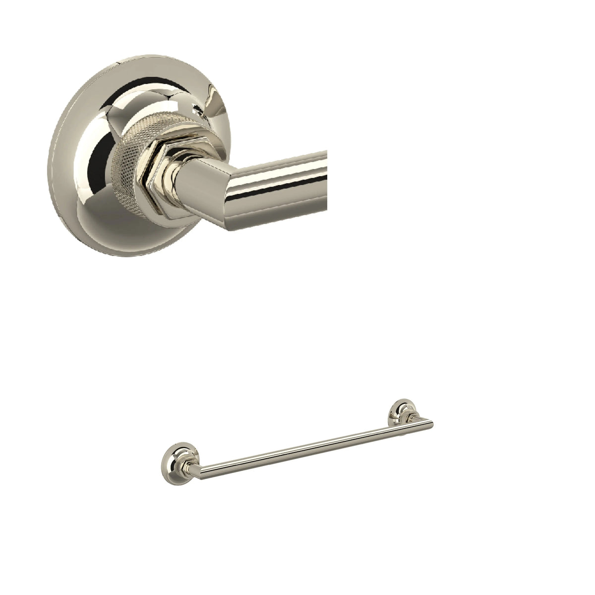 ROHL Graceline 18" Towel Bar MBG1/18 - Polished Nickel