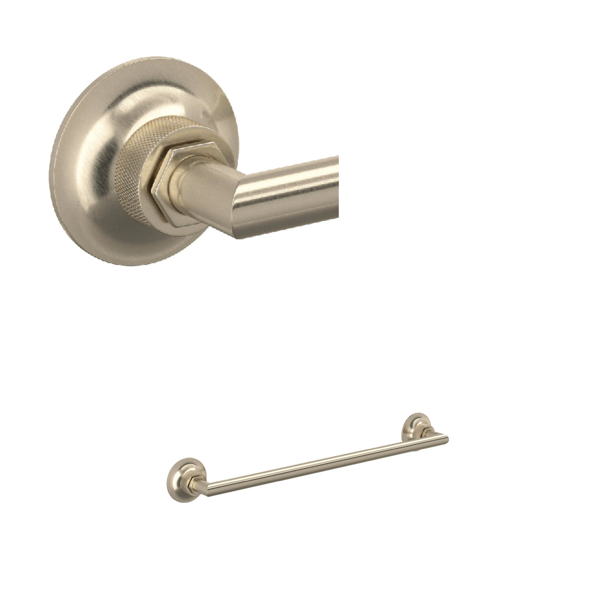 ROHL Graceline 18" Towel Bar MBG1/18 - Satin Nickel