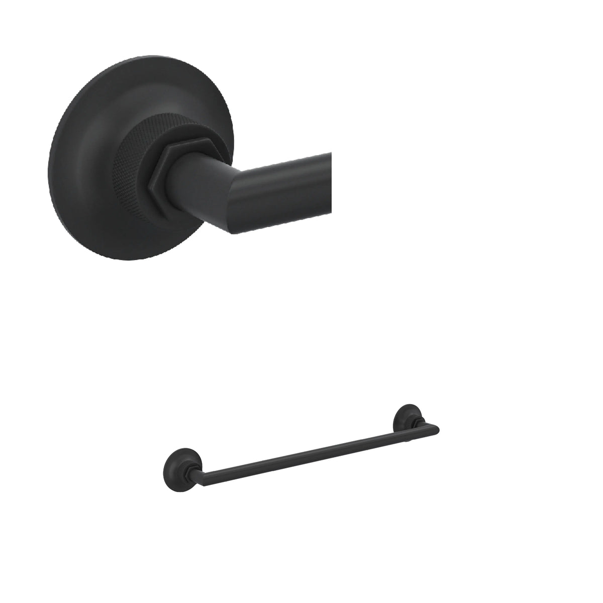 ROHL Graceline 18" Towel Bar MBG1/18 - Matte Black