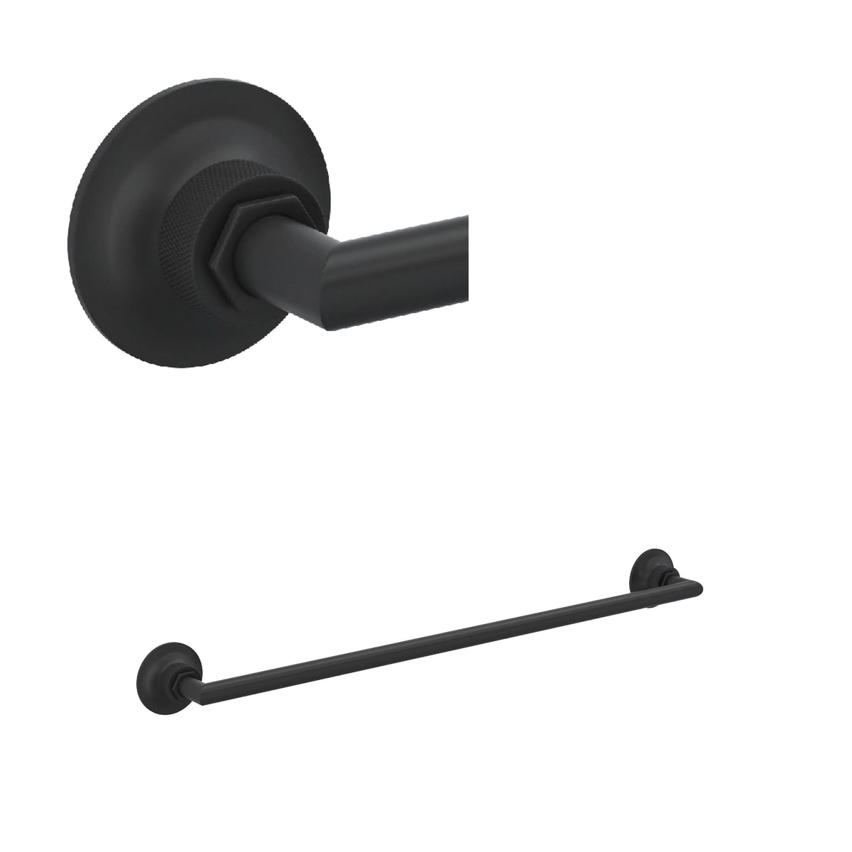 ROHL Graceline 24" Towel Bar MBG1/24 - Matte Black