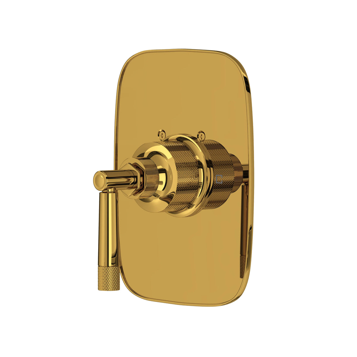 ROHL Graceline 3/4" Thermostatic Trim Without Volume Control MB2040N - Unlacquered Brass