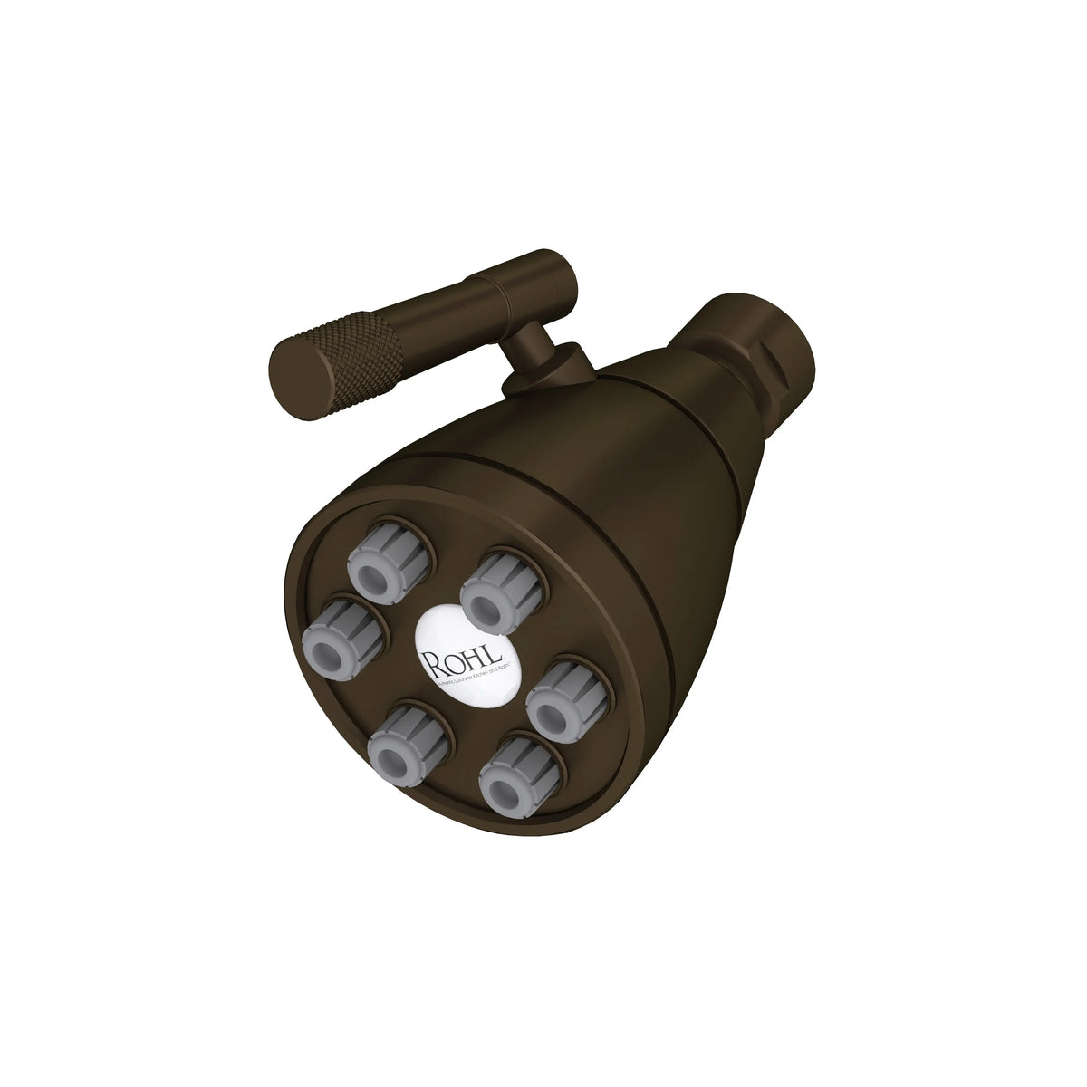 ROHL Graceline 3" Multi-Function Showerhead MB0190 - Tuscan Brass