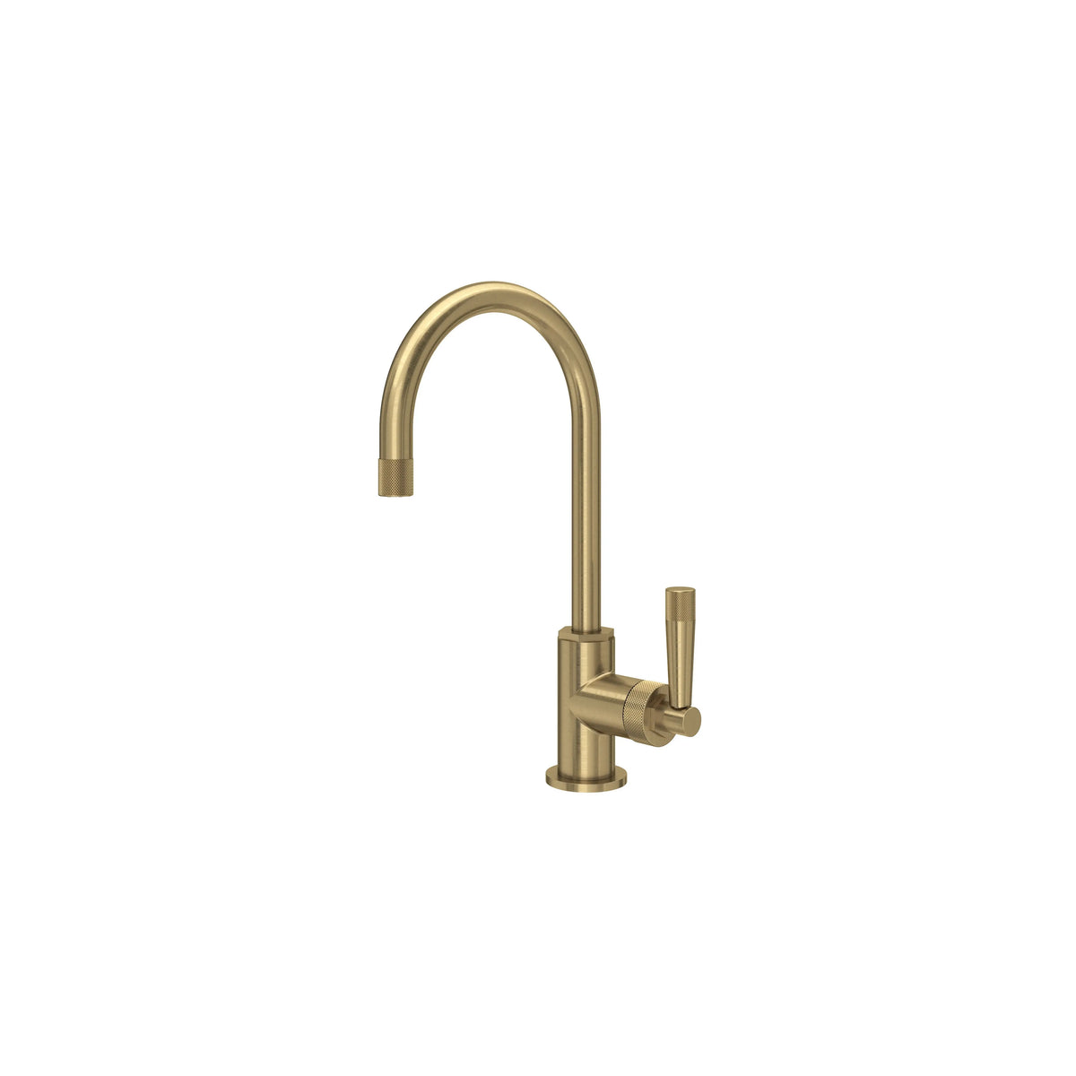 ROHL Graceline Bar/Food Prep Kitchen Faucet With C-Spout MB7960 - Antique Gold