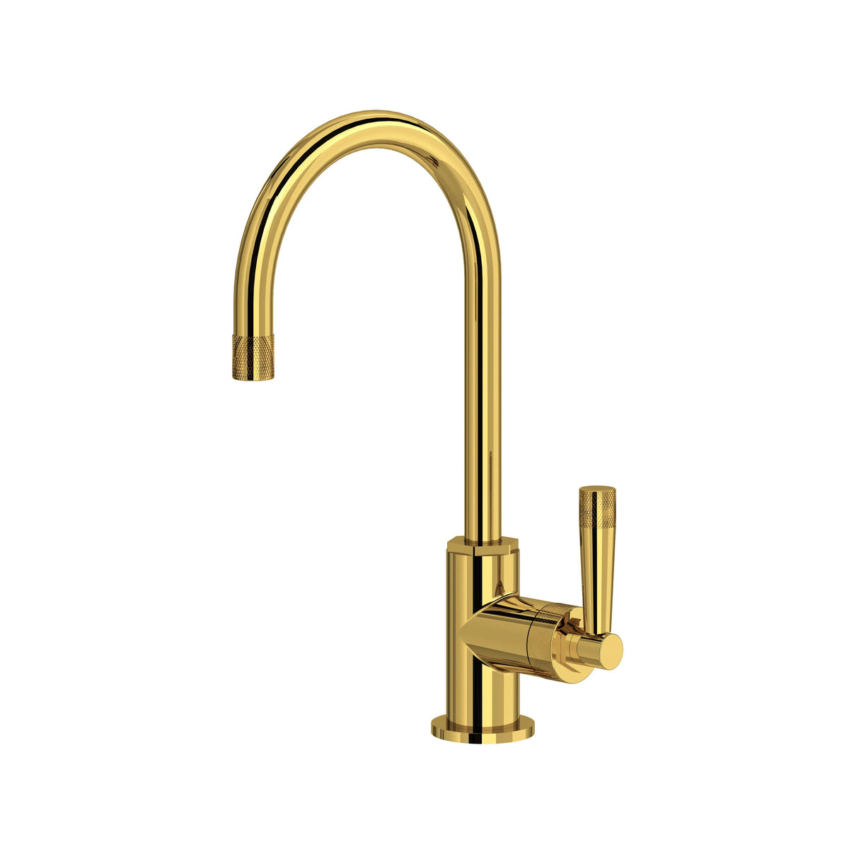 ROHL Graceline Bar/Food Prep Kitchen Faucet With C-Spout MB7960 - Unlacquered Brass