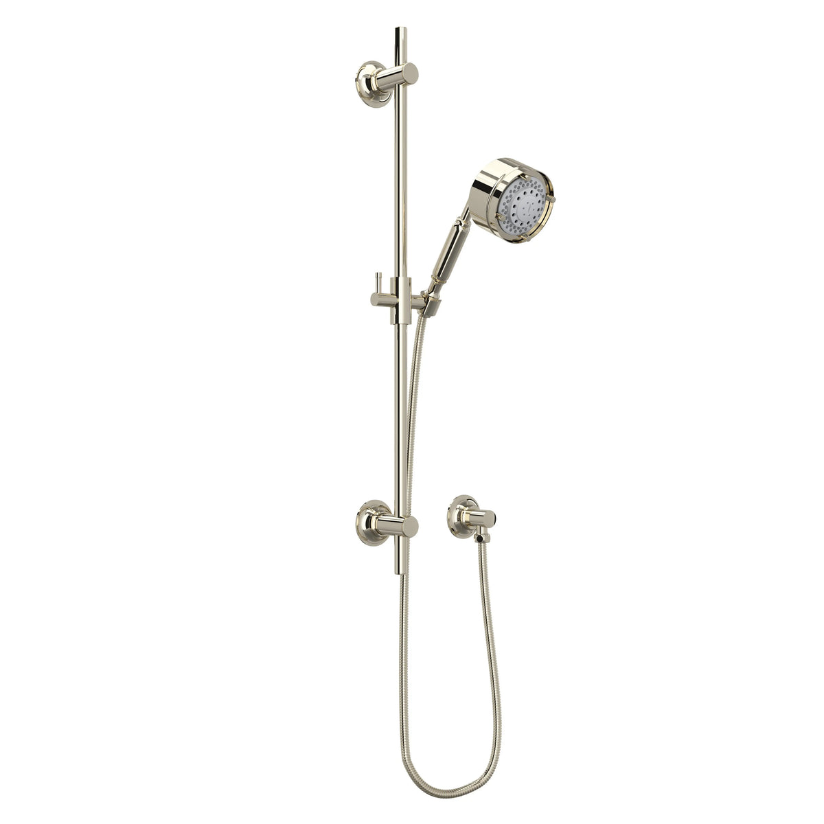 ROHL Graceline Handshower Set With 24" Slide Bar And 5-Function Handshower MB2046 - Polished Nickel