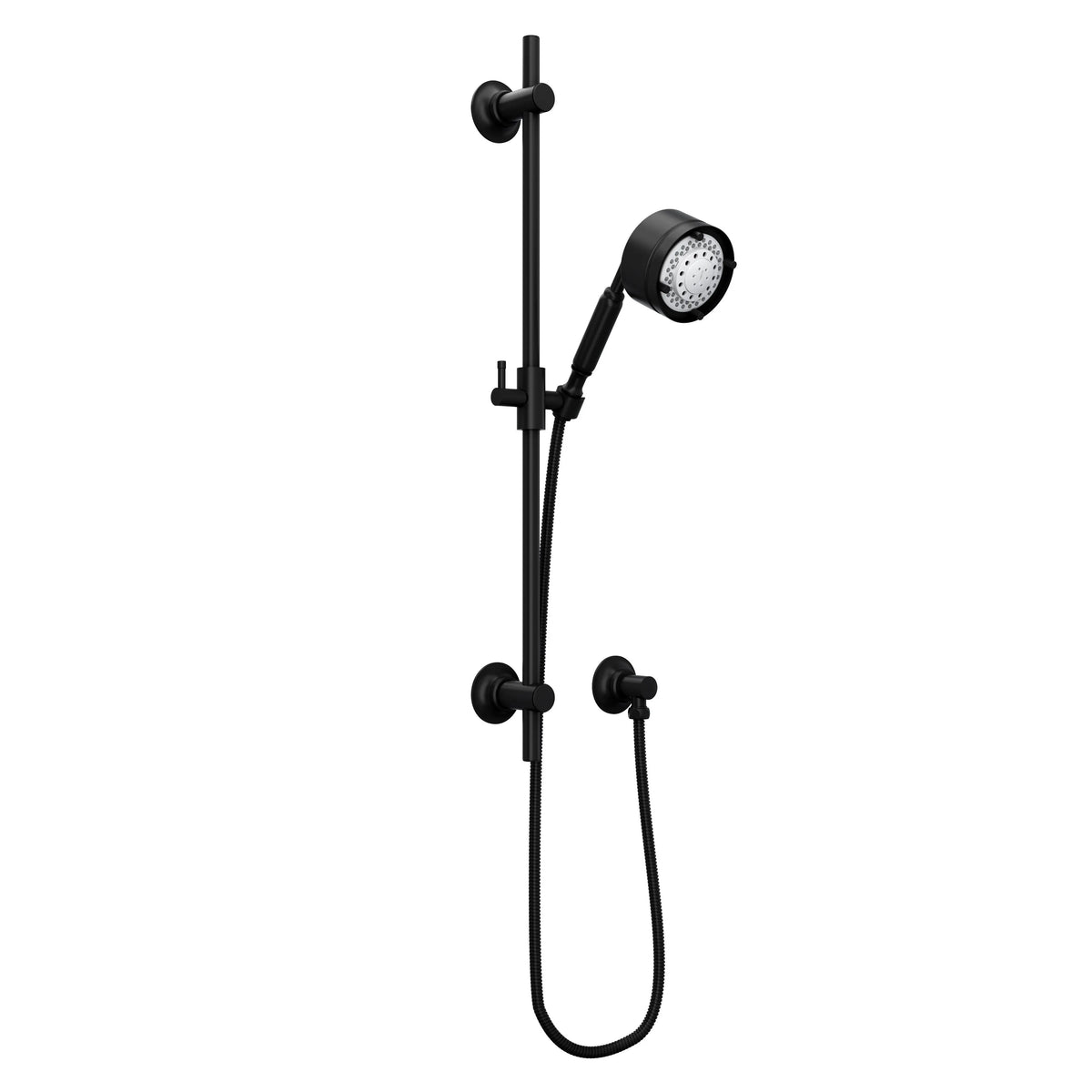 ROHL Graceline Handshower Set With 24" Slide Bar And 5-Function Handshower MB2046 - Matte Black