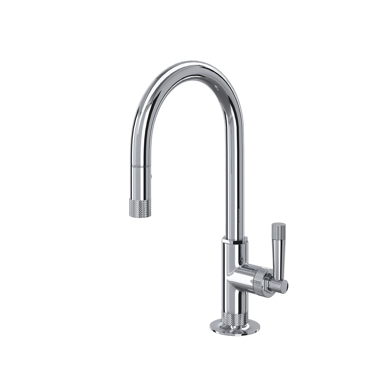 ROHL Graceline Pull-Down Bar/Food Prep Kitchen Faucet With C-Spout MB7930S - Polished Chrome