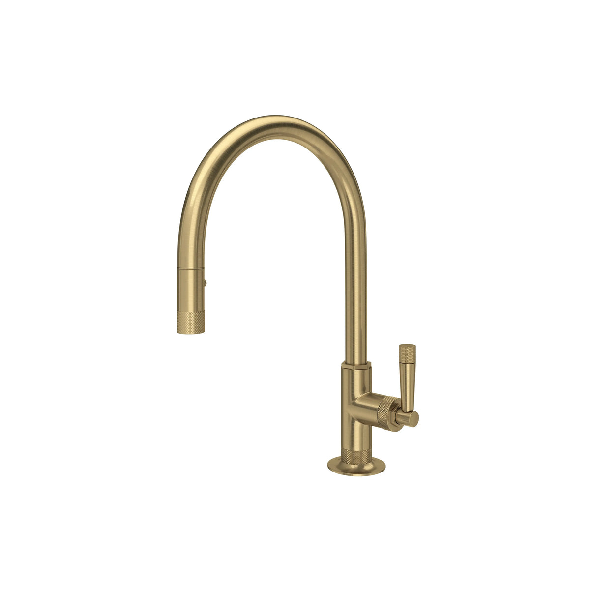 ROHL Graceline Pull-Down Kitchen Faucet With C-Spout MB7930 - Antique Gold