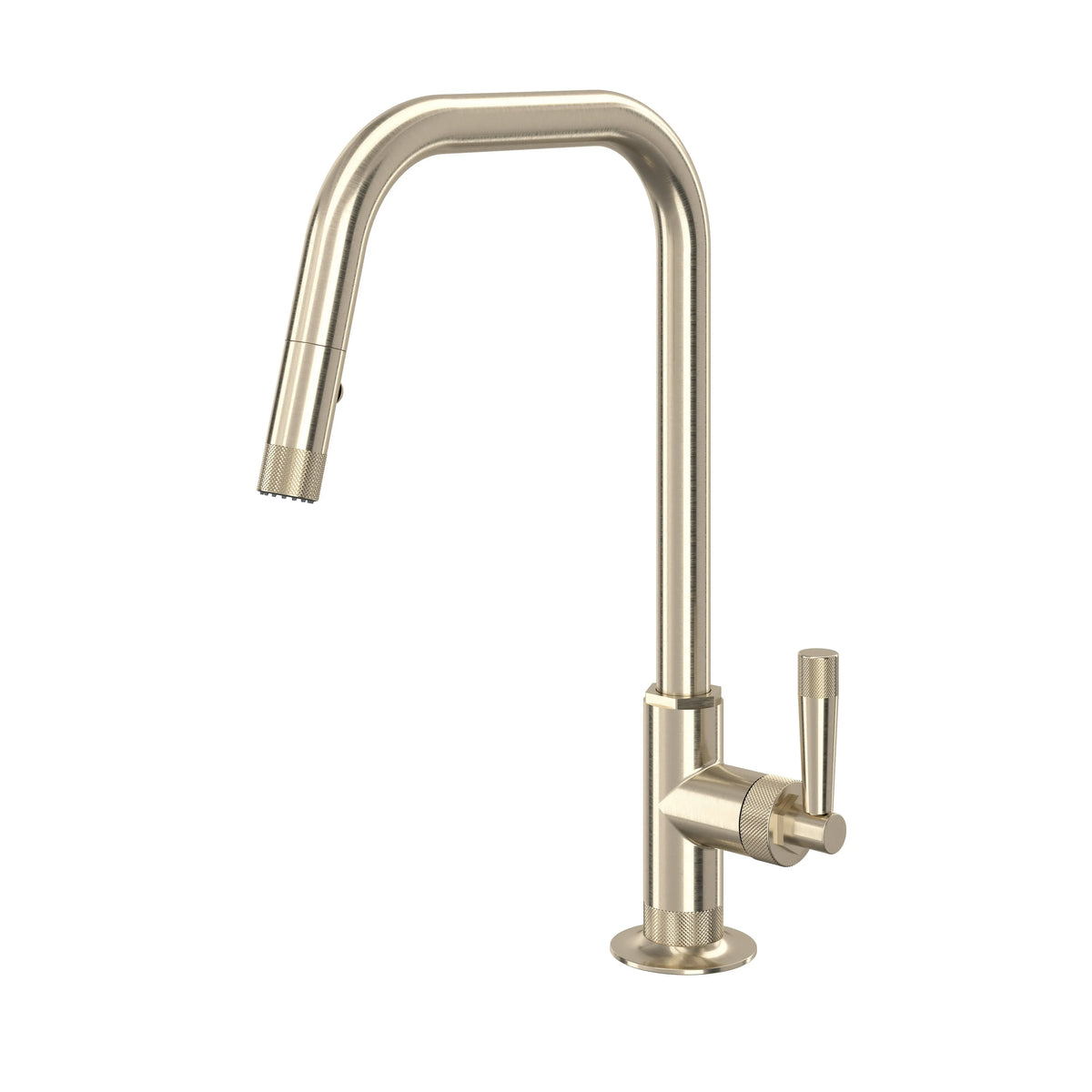 ROHL Graceline Pull-Down Kitchen Faucet With U-Spout MB7956 - Satin Nickel
